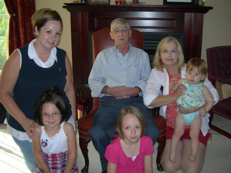 Daughter and grandkids