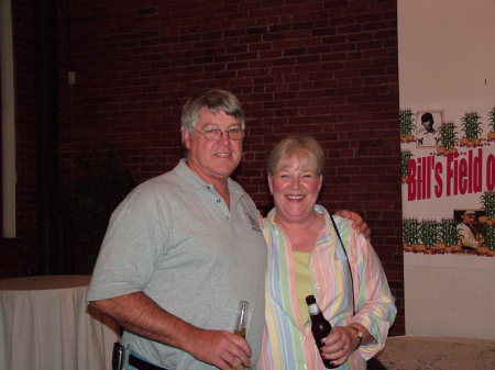 My wife and I at my 60th birthday party...GEEZ