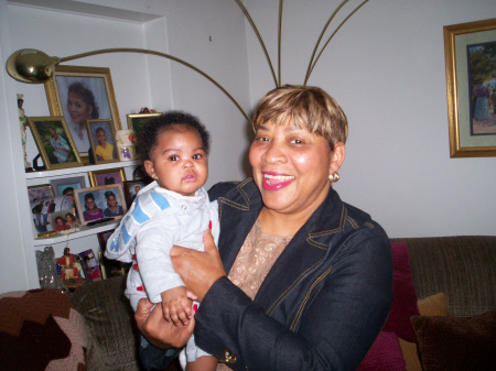 Brenda and great grandbaby