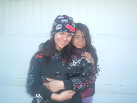 My daughters Kiana and Brianna Citlaly Rose