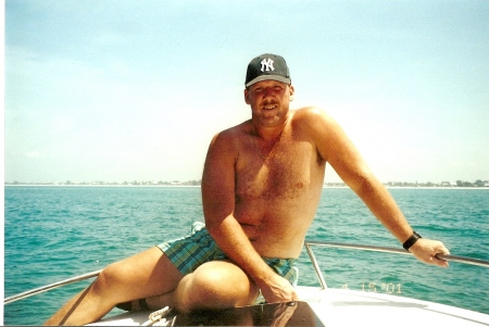 phil on boat