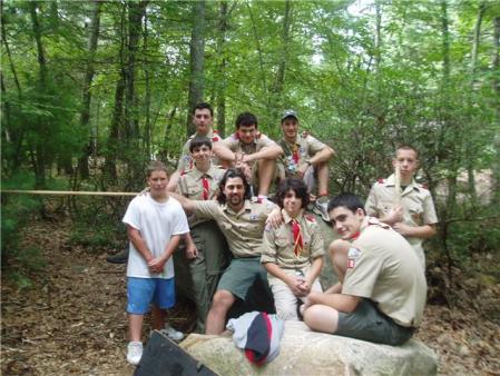 Boy scout camp