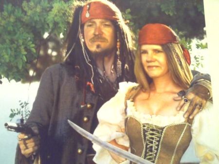 Pirate TJ and Wench Gail