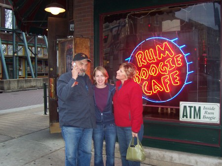 On Beale with my dad and daughter