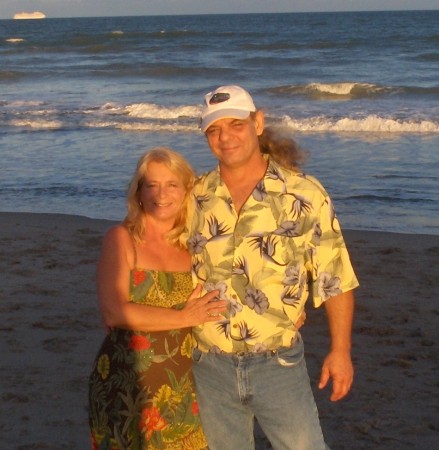 Pat and Lynne in Cocoa Beach