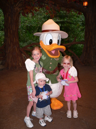 Kids at Disney - May '09