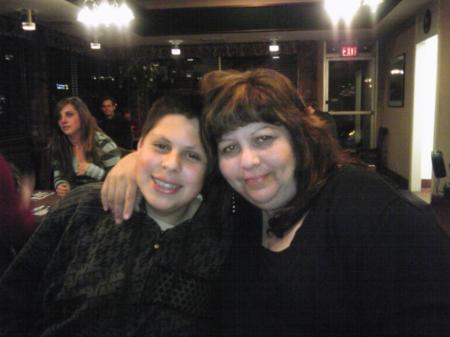 my son Andres and me march 2010