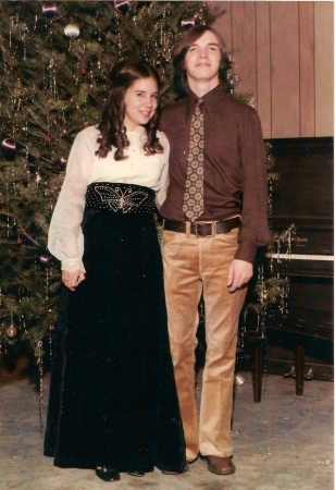 Bud Shosky and Linda Rodick in 1972