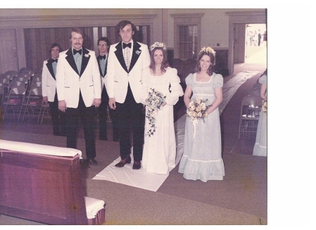 Karen Foldessy's wedding to Ron Poole