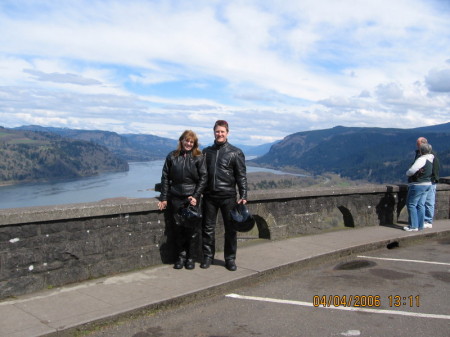 My wife & I at Crown Point