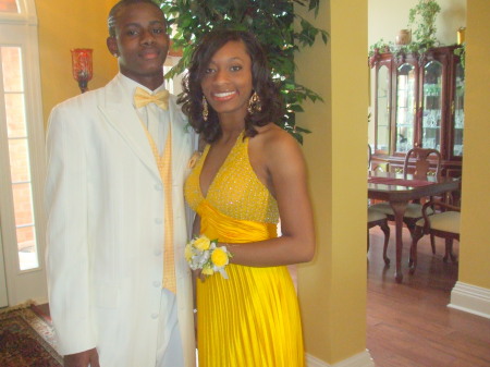 My son & his prom date 5/24/09