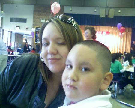 My daughter April and her son Cruz