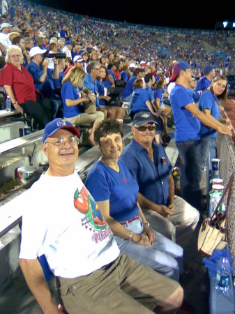 KU Football 50 yardline front row seats 2009