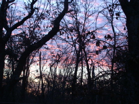 Sunset On The Farm