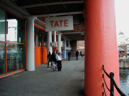 Me & Karlyne at the Tate Gallery in Liverpool