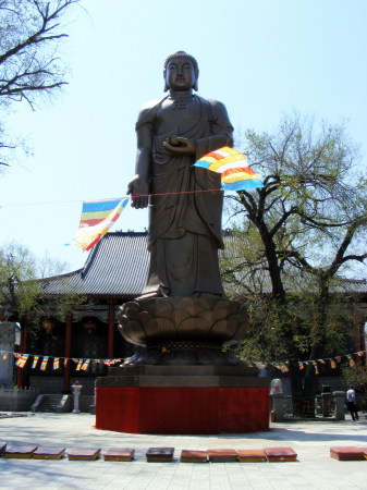 Large statue of the Buddha