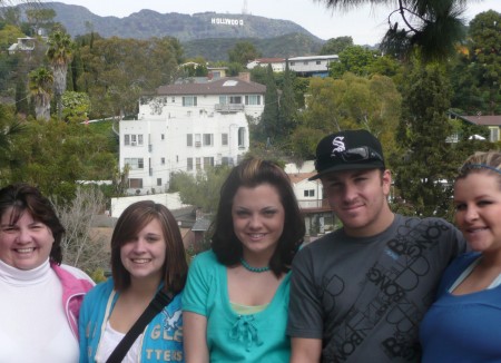 Me and Meghan and some her friends in LA