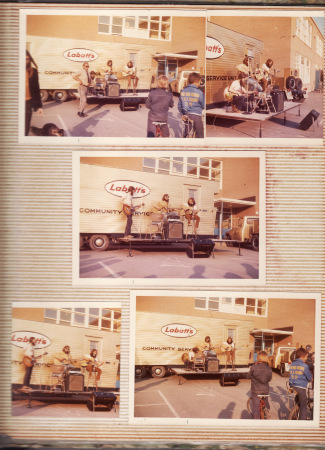 The Flat Land Band 1972 Toronto me Far right