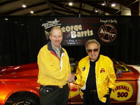 George Barris[car customizer] and myself