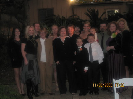 My Son's Wedding, just part of our Family