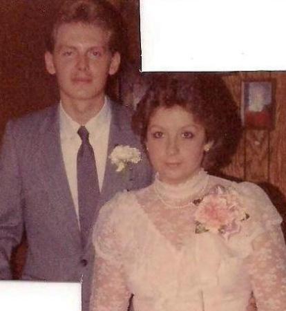 Wedding day 1984