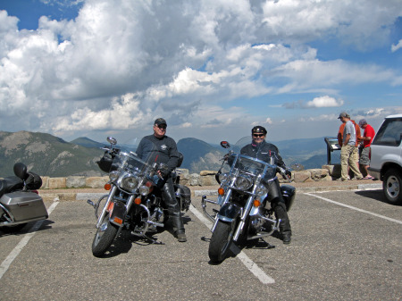 Riding the Rocky Mountains in Colorado