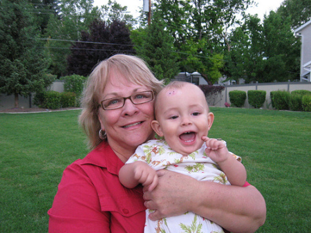 Grandma and Asher 2009