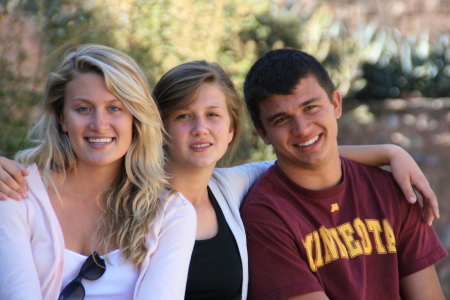 Jenna, Kels, Tyler Peru 2009