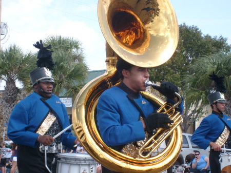 KENJI  IN A PARADE