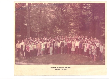 Metcalf Middle School Class of 1977