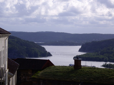 View from 16th Century Castle Norway