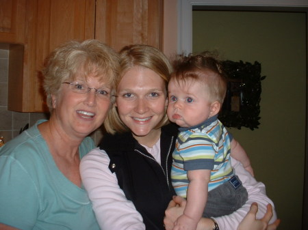 "Nana", daughter Lindsay and grandson Cole