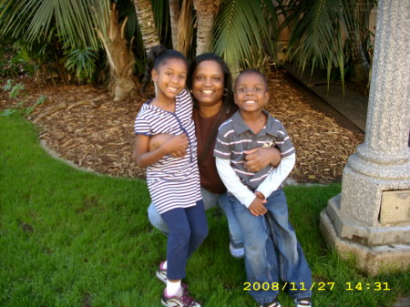 Me with Grands in San Diego