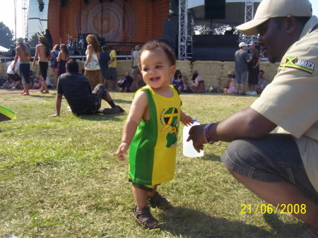 At a Reggae Show