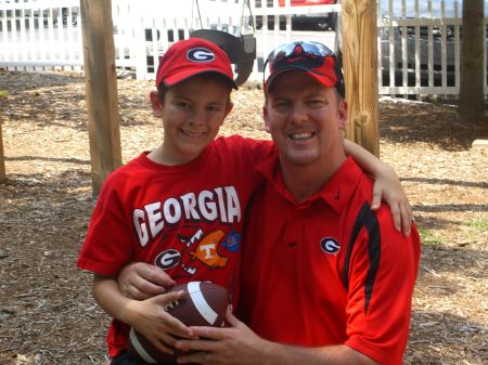 Les & Dalton at Georgia game