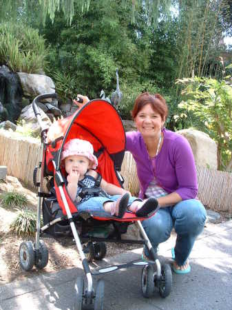 Abby and me at S.D. Zoo