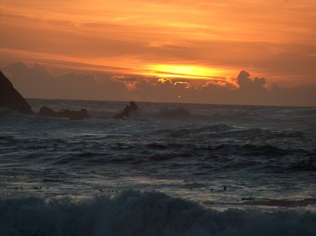 Fort Bragg , CA. Sunset