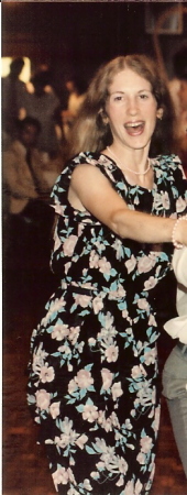 Dancing at a wedding in the mid-80's