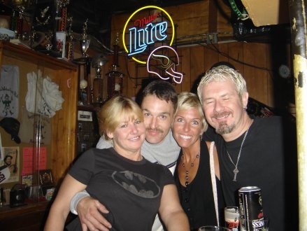 Terri, Robert, Sue, and a friend named Keith