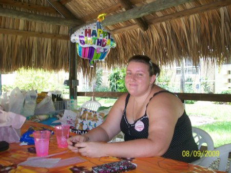 kt (MY DGHTR) at 20th b-day bbq!