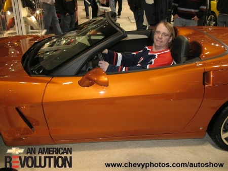 2008 Chevrolet Corvette at the Auto Show