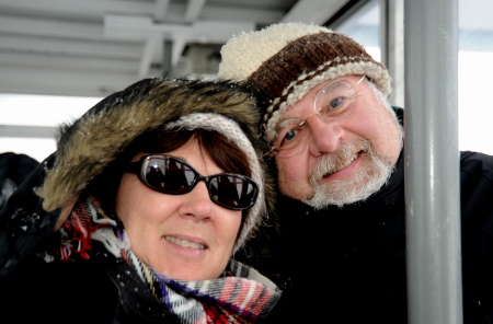 In the Swiss Alps at Christmas