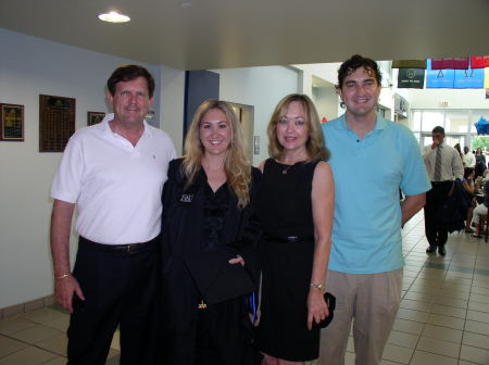 Family at Kassie Graduation for her MBA