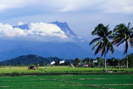 In Malaysia, the Mount Kota Kinabalu