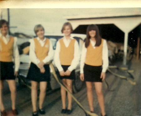 1969 Yellow Jackets Pep Squad