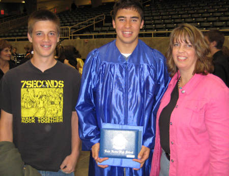 Ty's graduation from HS June 2008
