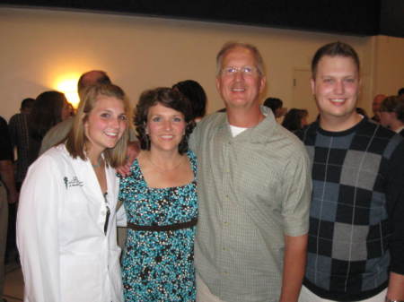 Erin's White Coat Ceremony UND, July 09