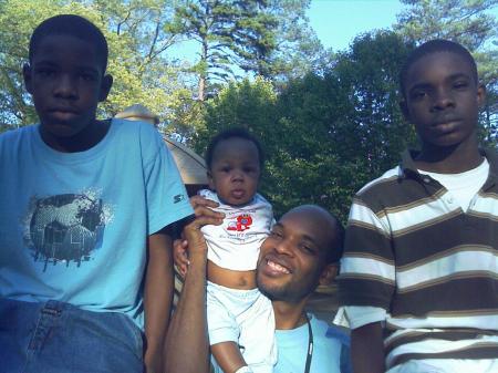 my son and his three boys