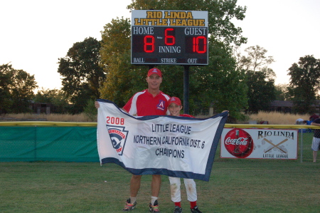 2008 Little League District 6 Champions
