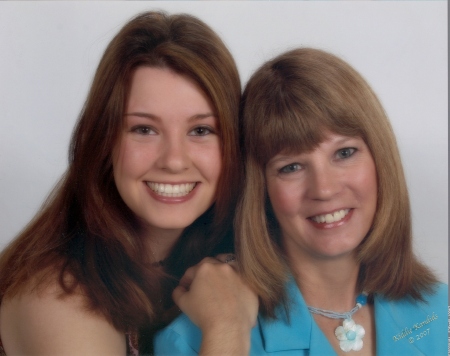 My daughter, Amanda (left) and wife, Wendy